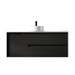 600-1500*460*550mm OTTI Byron Matt Black High Moisture Resistant Plywood Bathroom Wall Hung Vanity