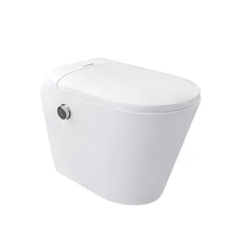 590*400*500mm Lafeme Autolux Rimless Gloss White Ceramic Smart Wall Floor Toilet - HD reno
