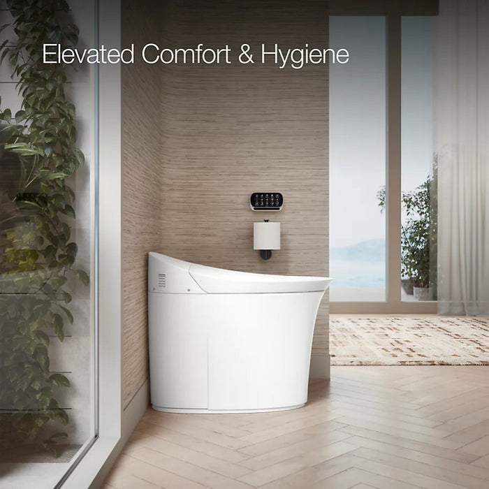675mm Kohler Veil One-piece Compact Elongated Wall Faced Smart Toilet