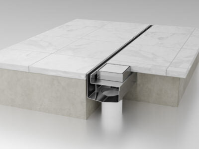 Single slot landscape drainage system