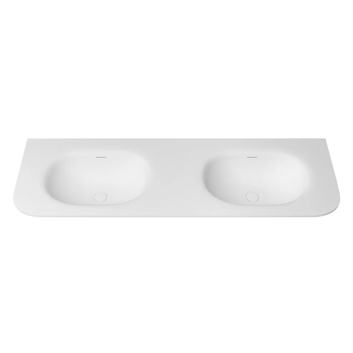 600-1800*490*550mm Otti Havana Woodland Oak Fluted Curve Wall Hung Vanity