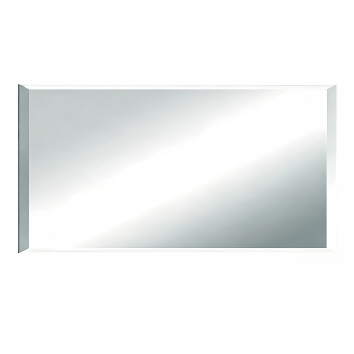 450-1500mm Sunny Beveled Edge Frameless Glass Rectangle Copper Free Mirror With Safety Firm