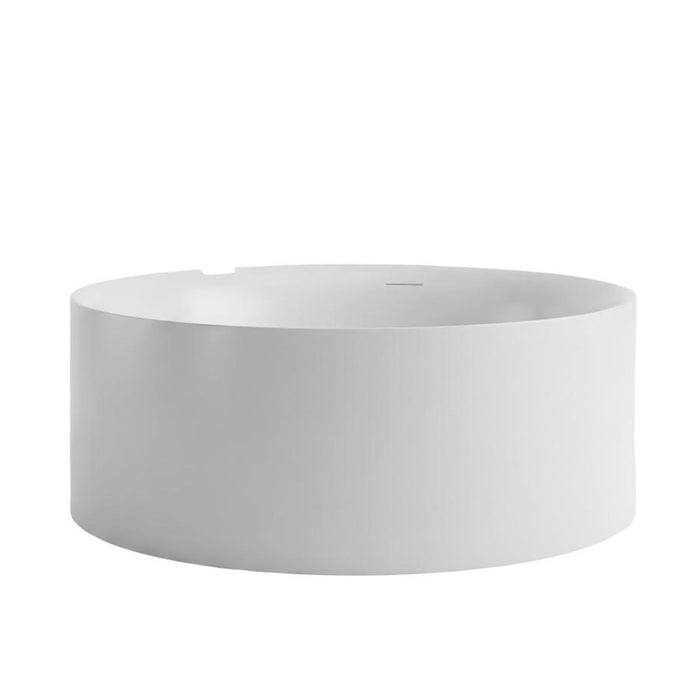 FS19 1350/1400/1500mm White Round Acrylic Freestanding Bathtub