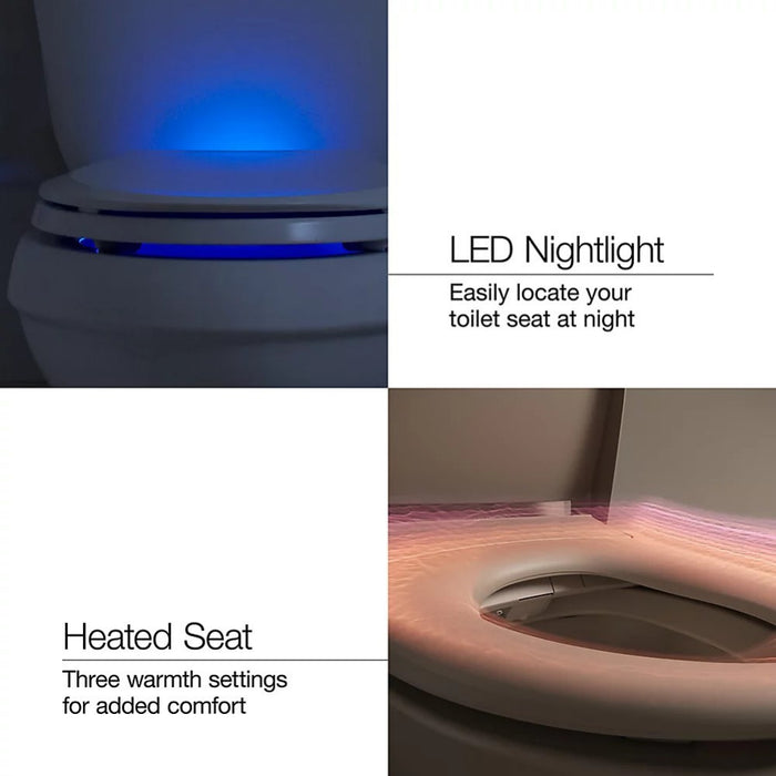 675mm Kohler Veil One-piece Compact Elongated Wall Faced Smart Toilet