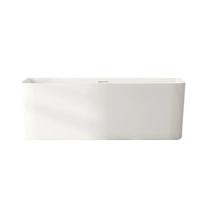 1500/1700*800*580mm Mercio Bullion Ultra-Thin Back-to-Wall Bathtub