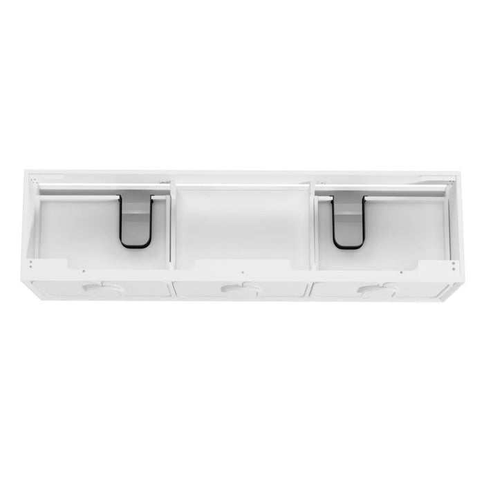 600-1800*460*550mm OTTI Laguna Mark Il Matt White High Moisture Resistant Plywood Wall Hung Vanity