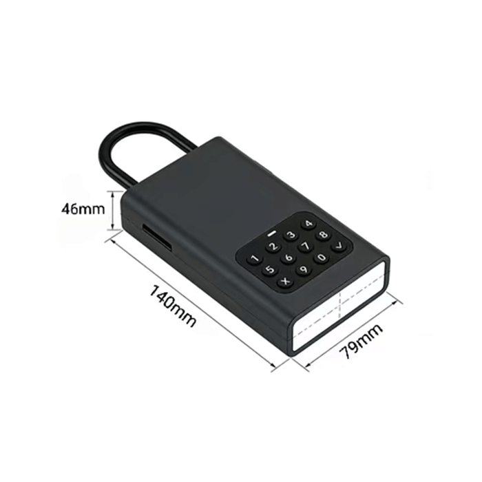 IntelliLock IL-LB1 Smart Lockbox With App & Password Access Bluetooth and Weather Resistance