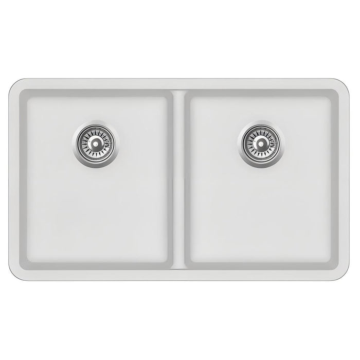 810*480*230mm Inspire Double Bowl Topmount/Undermount Granite Kitchen Sink