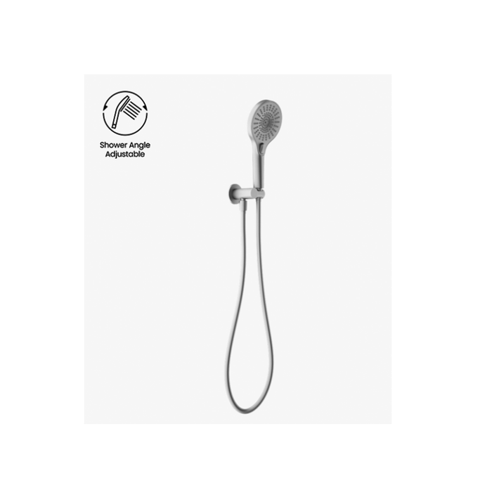 Nero Opal Brass Brushed Nickel/Brushed Gold Brushed Bronze Graphite On Bracket Hand Showers