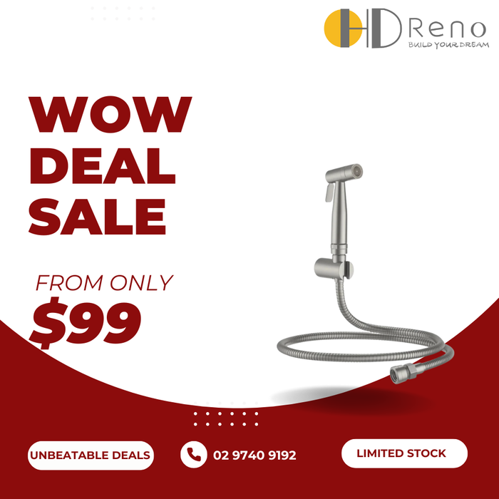 Amoza 304 Stainless Steel Dual Spray Function Hand Spray Set