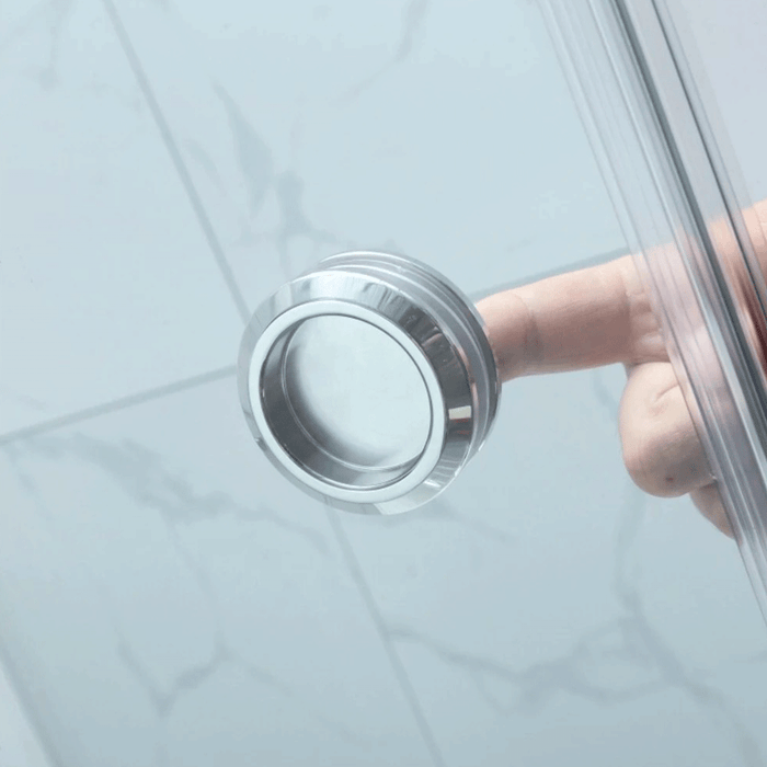 870-1180mm Covey Frameless Wall To Wall Sliding Door 10mm Thickness Shower Screens - 2000mm Height