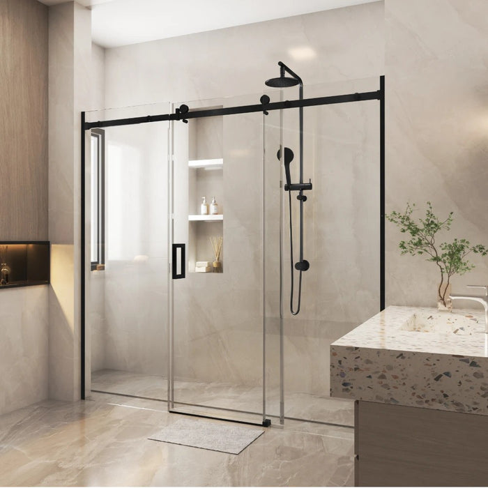 1400-2450mm Covey Frameless 3 Panels Sliding Door Wall To Wall 10mm Thickness Shower Screens - 2000mm Height