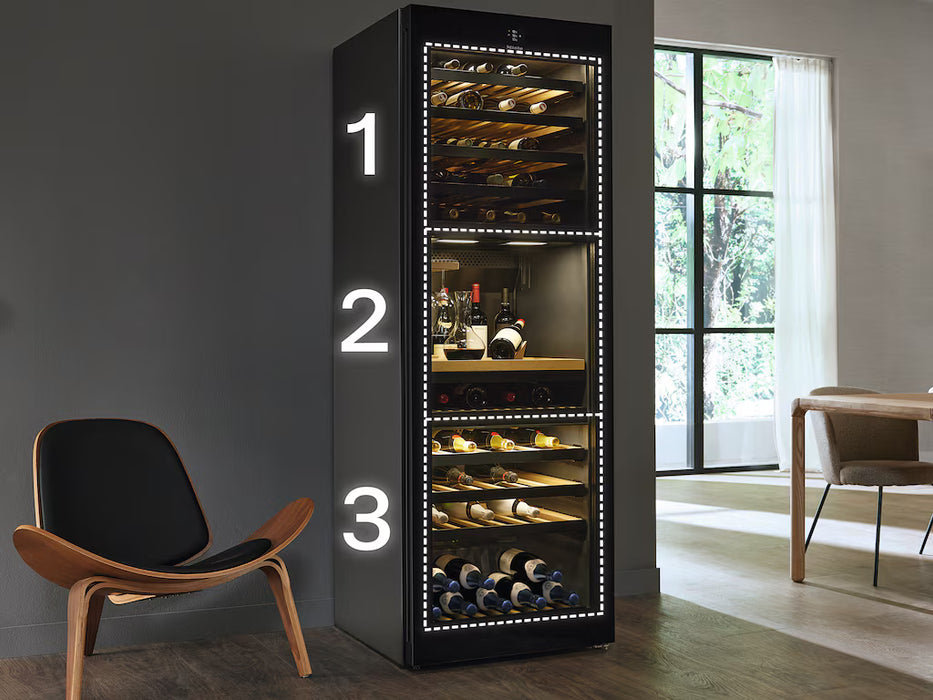 Miele KWT 4995 F Freestanding Wine Unit With PresenterFrame Wine Display System
