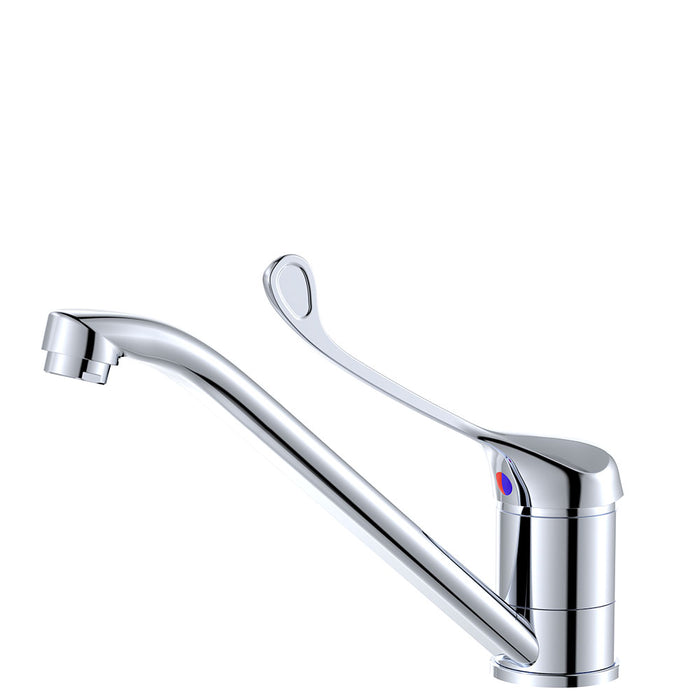 Fienza Eco Care Chrome Lead Free Solid Brass Swivel Sink Mixer