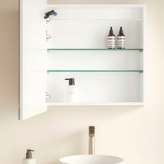 600*900mm Poseidon LED Olivia Arch Copper-free Polyurethane Shaving Cabinet