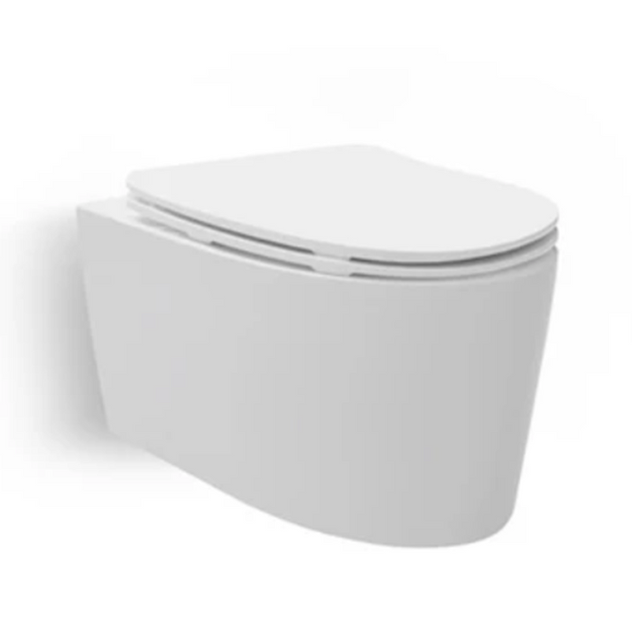 560*370*400mm Kohler Grande White Vitreous China Rim-free Wall Hung Toilet