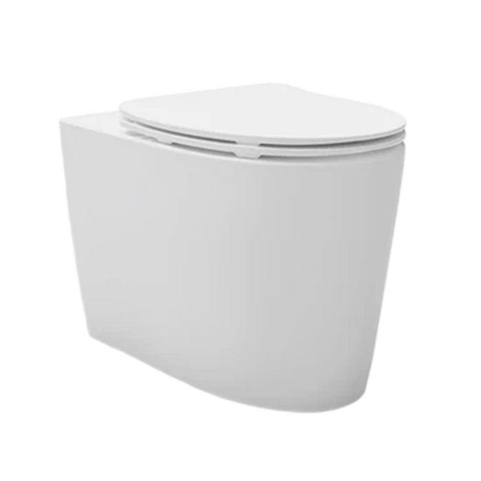 580*370*390mm Kohler Grande Ceramic Gloss White Rimless With Electronic Side Panel Bidet Seat Smart Toilet