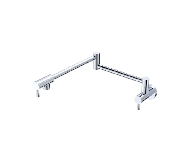 Fienza Kaya Chrome/Matt White/Matt Black/Brushed Nickel/Gun Metal/Brushed Copper/Urban Brass Stainless Steel Pot Filler