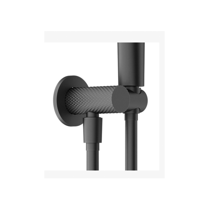 Nero Opal Brass Brushed Nickel/Brushed Gold Brushed Bronze Graphite On Bracket Hand Showers
