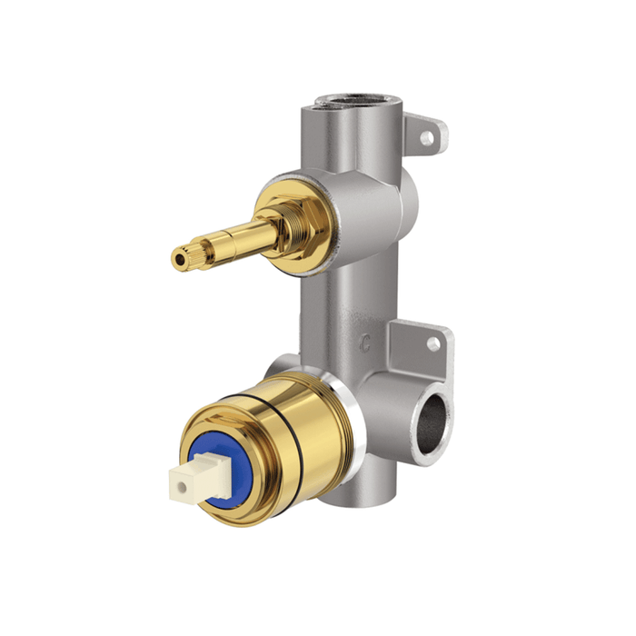 Fienza Quik-Switch Universal Stainless Steel Wall Diverter Mixer Body