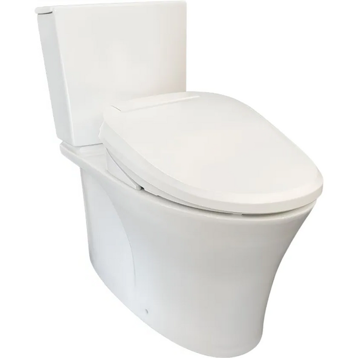 680*380*752mm Kohler Veil Ceramic Gloss White Rimless With Electronic Bidet Seat Smart Toilet