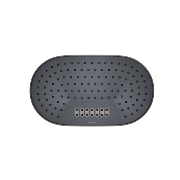 354mm Kohler Statement 2 Function 12 Deep Massage Rainhead Oval Shower Heads