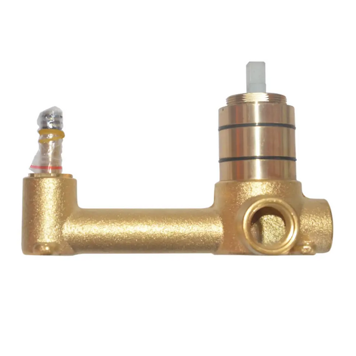 Aquaperla Norico Pentro Solid Brass With Round Spout Wall Mixer