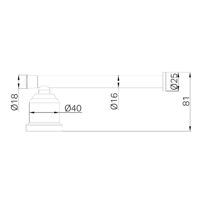 Nero York 304 Stainless Steel Round Toilet Roll Holder