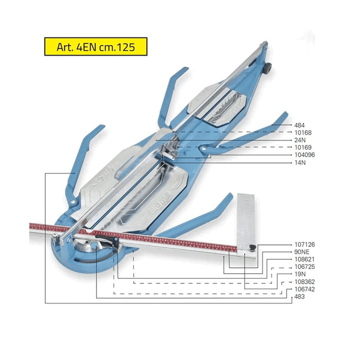 Sigma 125cm Push Series 4 Tile Cutters