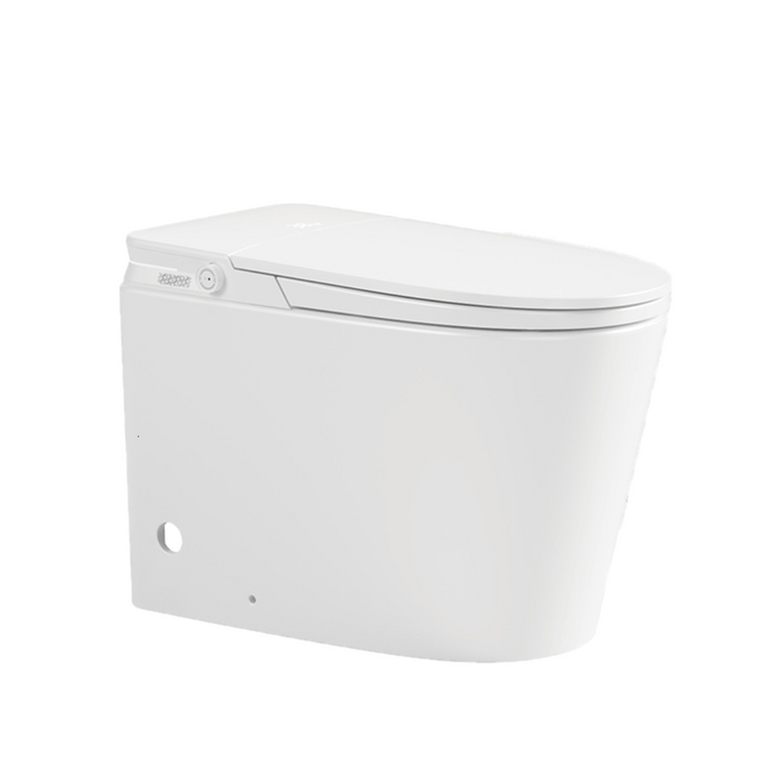 396*686*490mm Sunny Round Cistern-Integrated NightLight Antibacterial Remote Control Smart Toilet