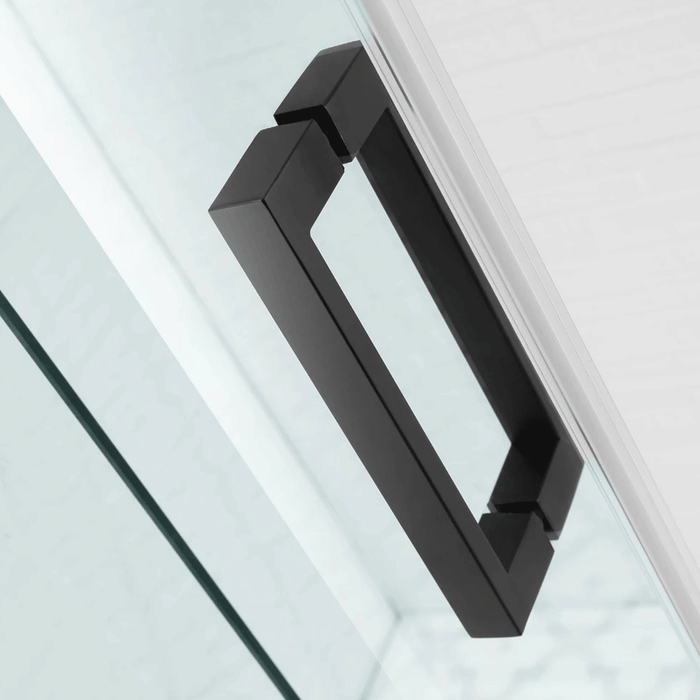 1180-2000mm 10mm Thickness Covey L Shape Frameless Sliding Door Brushed Bronze Fitting Shower Screens - 2000mm Height