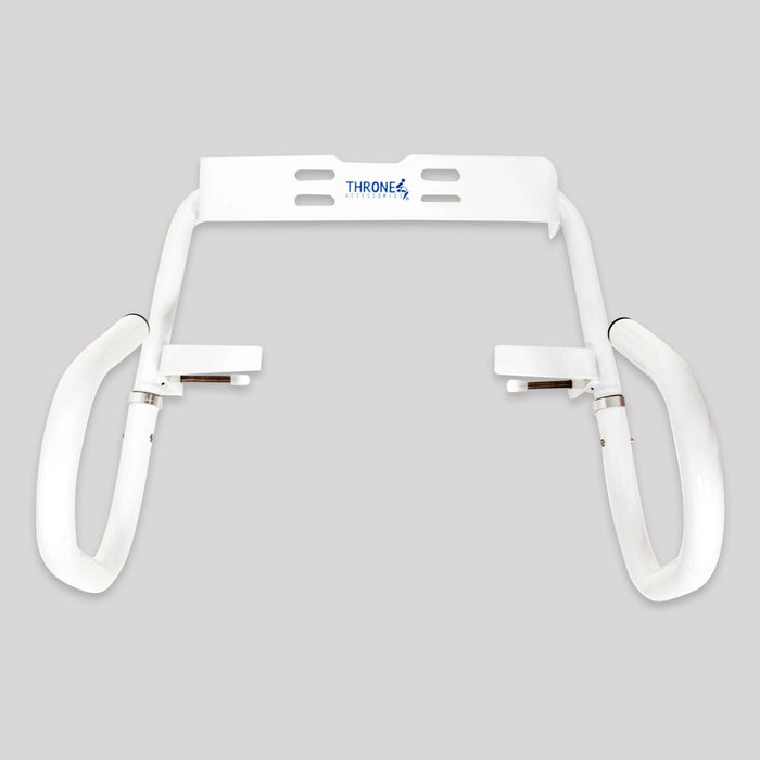 Throne 3 in 1 Fold-Down Toilet Support Rails for Bidets & Standard Toilet Seats