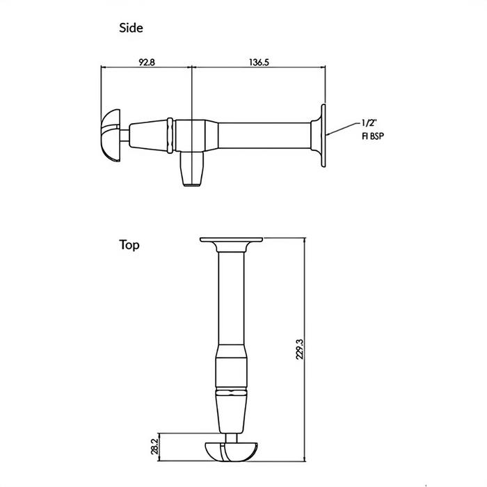 Cam Action Wall Mount Bottle Filler
