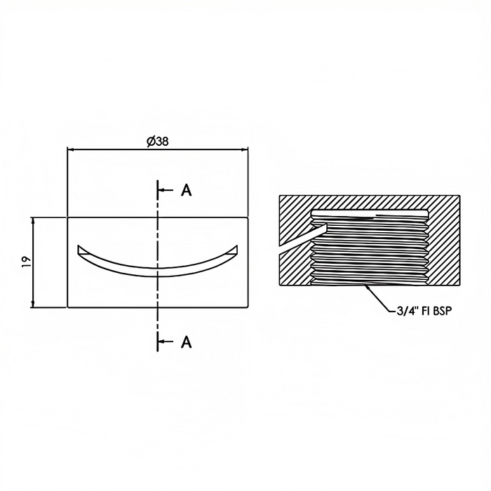 Rear Entry Button Spreader