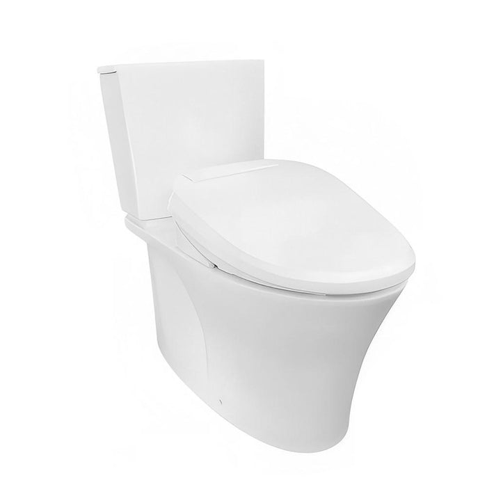 680*380*752mm Kohler Veil Ceramic Gloss White Rimless With Electronic Bidet Seat Smart Toilet