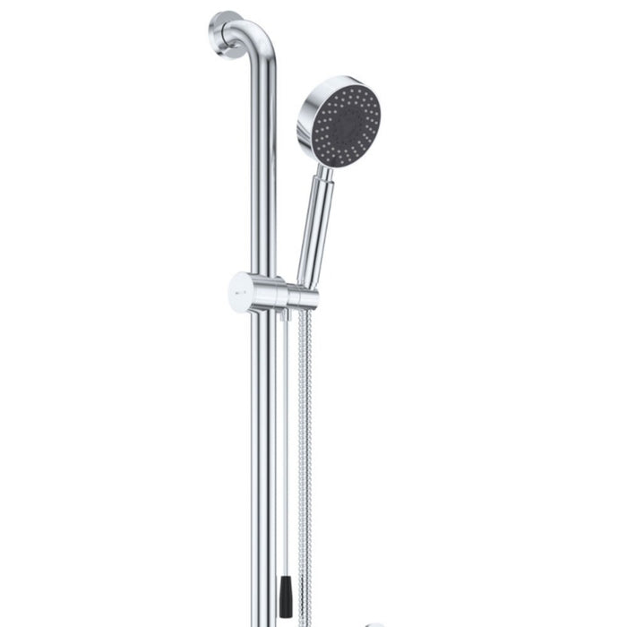 Fienza Stella Care Chrome Stainless Steel Rail Shower With Push/Pull Slider