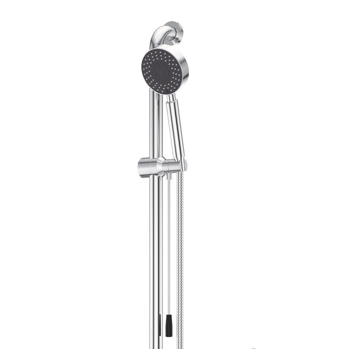 Fienza Stella Care Chrome Stainless Steel Rail Shower With Push/Pull Slider