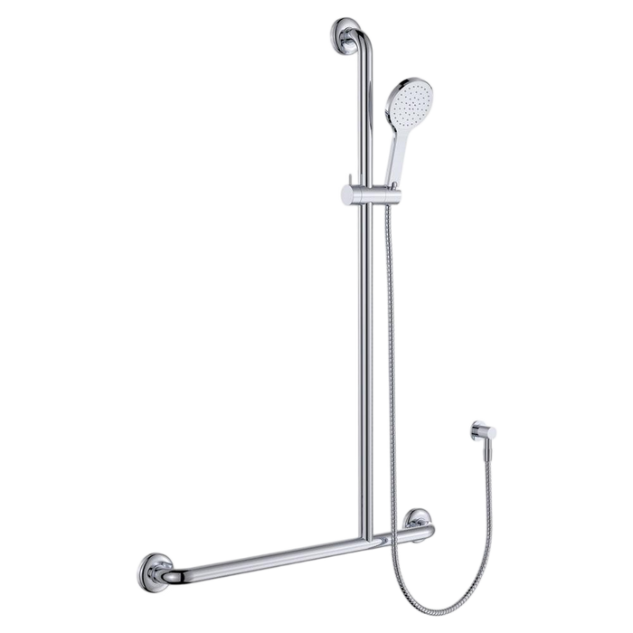 Right-Hand Integrated Accessible Care Bathroom Package - Complete Shower, Toilet & Support System