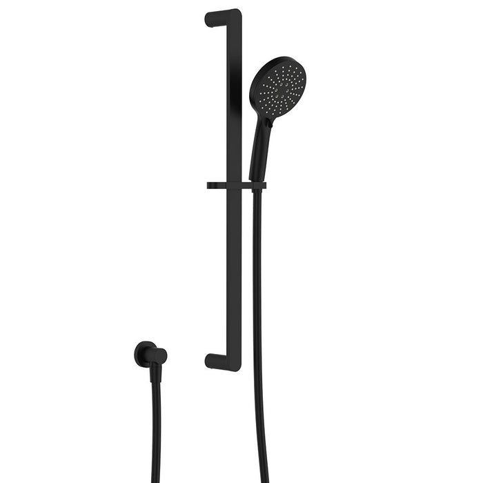 Fienza Empire Slim Round Brass Rail Shower