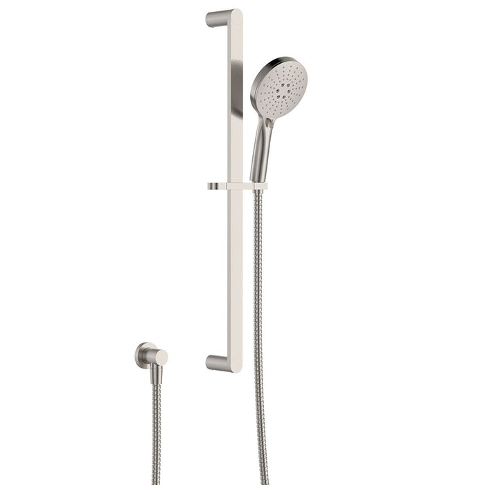 Fienza Empire Slim Round Brass Rail Shower