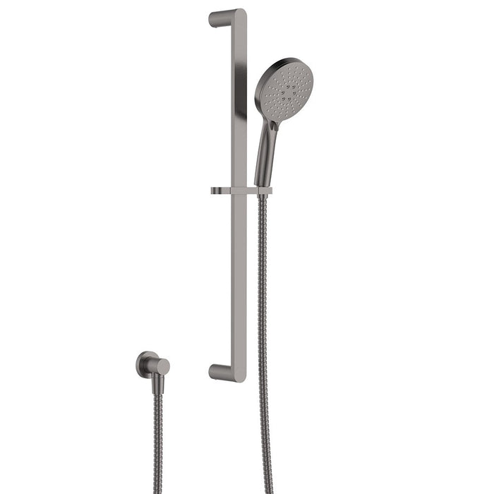 Fienza Empire Slim Round Brass Rail Shower