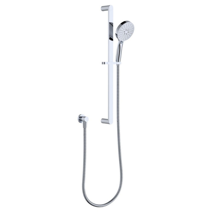 Fienza Empire Slim Round Brass Rail Shower
