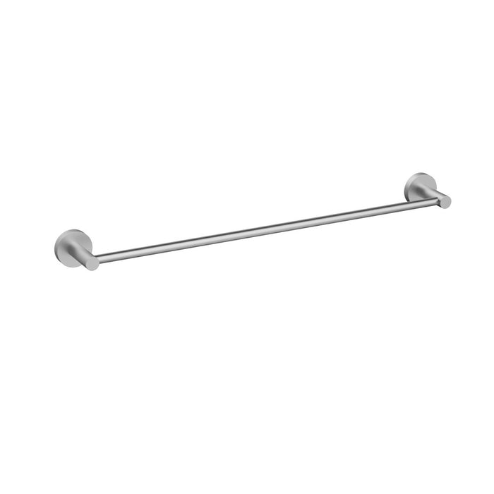 600mm ACL Otus Slimline Stainless Steel Single Round Towel Rail