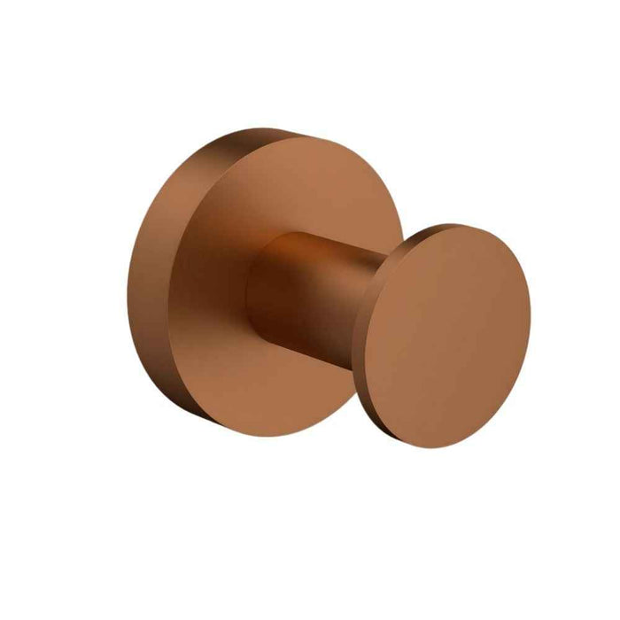 ACL Otus Slimline Stainless Steel Round Single Robe Hook