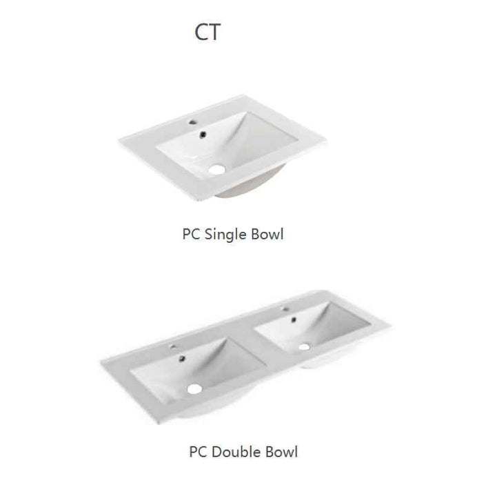 600-1500*460*560mm Matt Grey Bathroom Vanity Wall Hung Cabinet Only and Ceramic/Stone Top Available