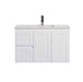 600-1500*460*580mm Lukka Archill Federation Matt White PVC Fluted Wall Hung Vanity