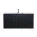 600-1500*460*580mm Lukka Archill Federation Matt Black PVC Fluted Wall Hung Vanity