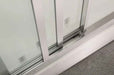 830-1030mm 6mm Tempered Glass L Shape 3 Panels Sliding Door Chrome Framed Shower Screens
