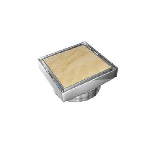 100mm BK WAHLEN 10 (TRADE) ECKIG Chrome/Matt Black/Brushed Nickel/Brushed Bronze/Brushed Gold Stainless Steel Square Smart Tile Insert Waste (Copy)