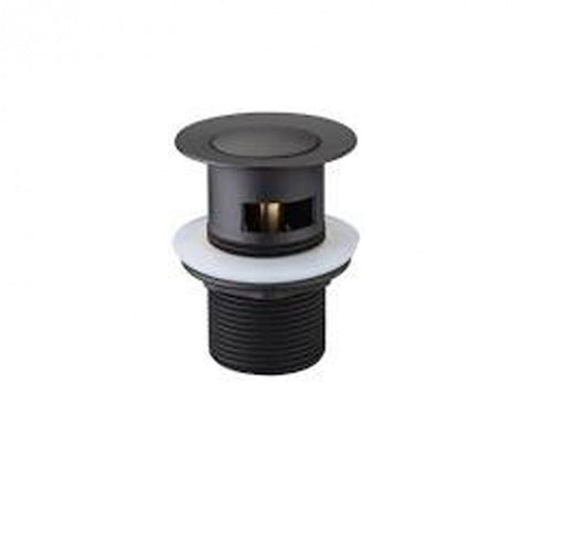 32mm BK HANDEL Chrome Brass With Overflow Basin Pop Up Wastes - HD reno